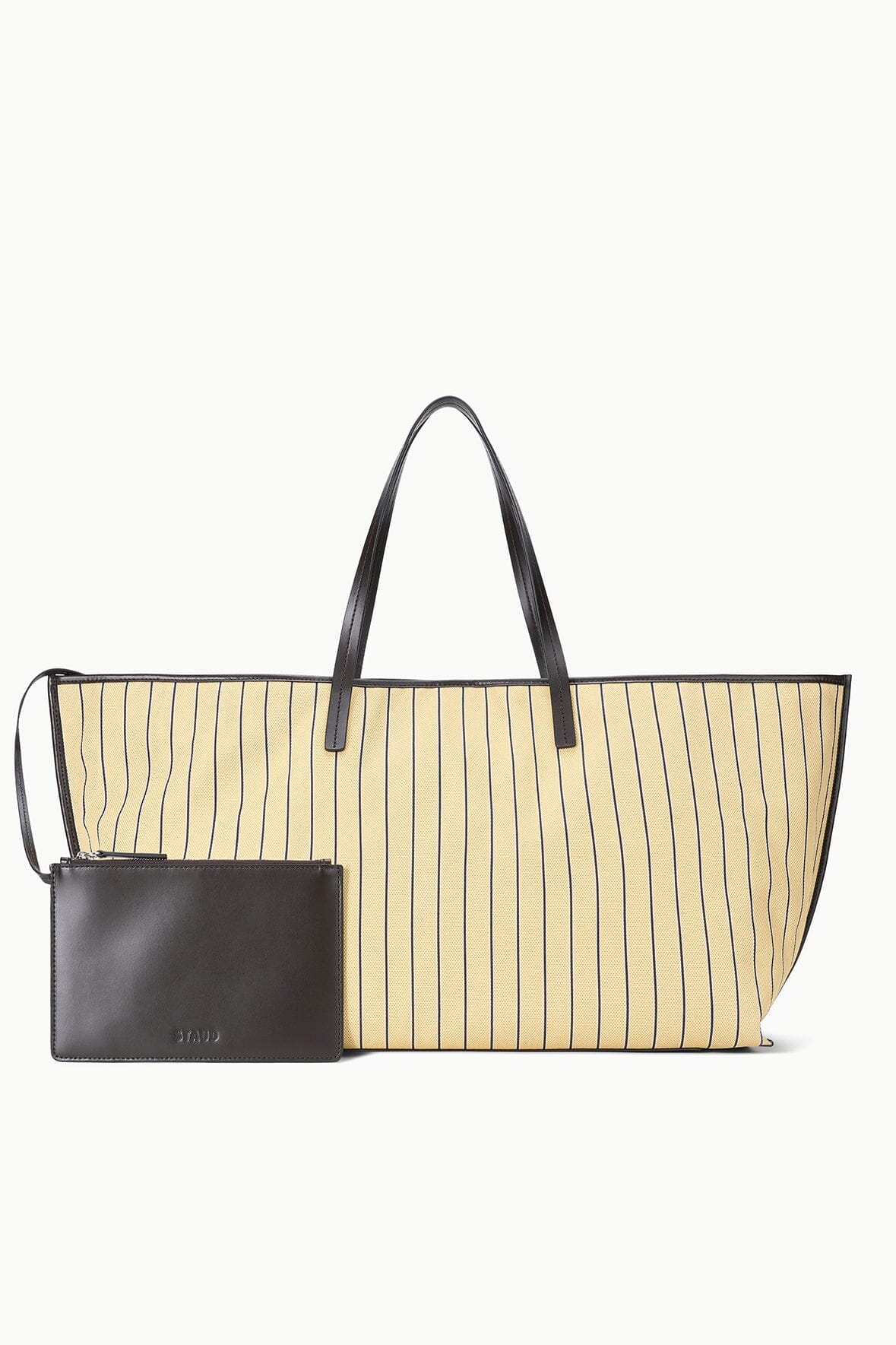 STAUD Handbags Christos Large Tote Monday Stripe