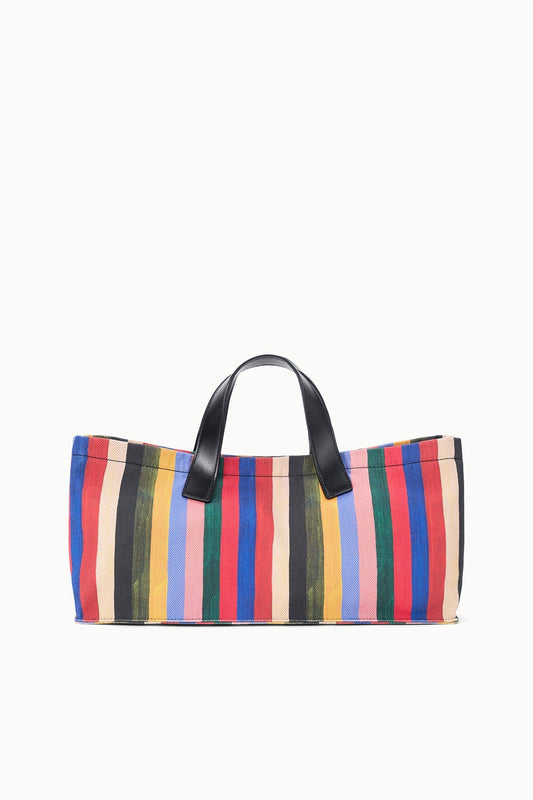 STAUD Handbags Port Tote Artist Stripe