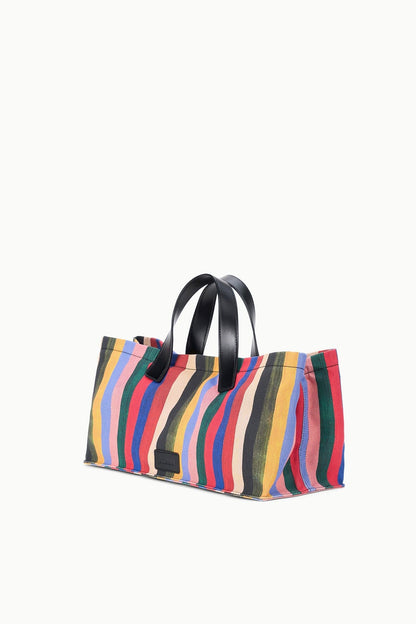 STAUD Handbags Port Tote Artist Stripe