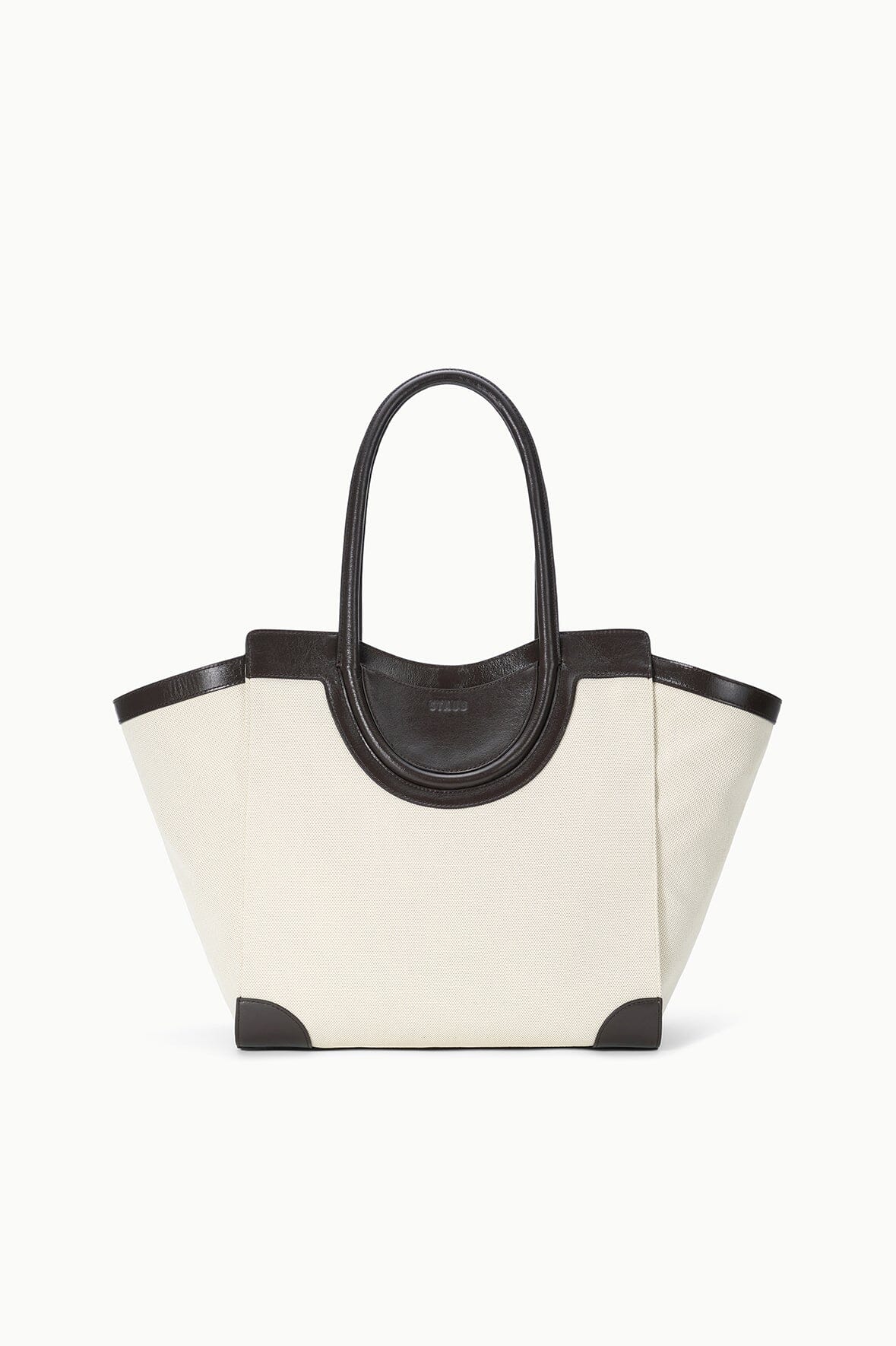 STAUD Handbags Maude Tote Bag Natural Espresso