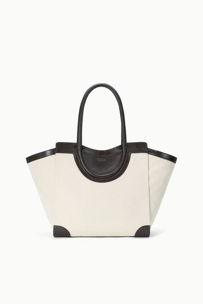 STAUD Handbags Maude Tote Bag Natural Espresso