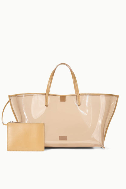 STAUD Handbags Christos Large Tote Camel