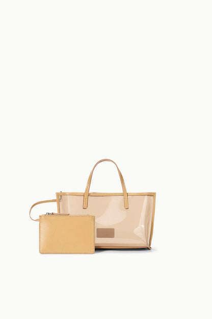 STAUD Handbags Christos Mini Tote Camel