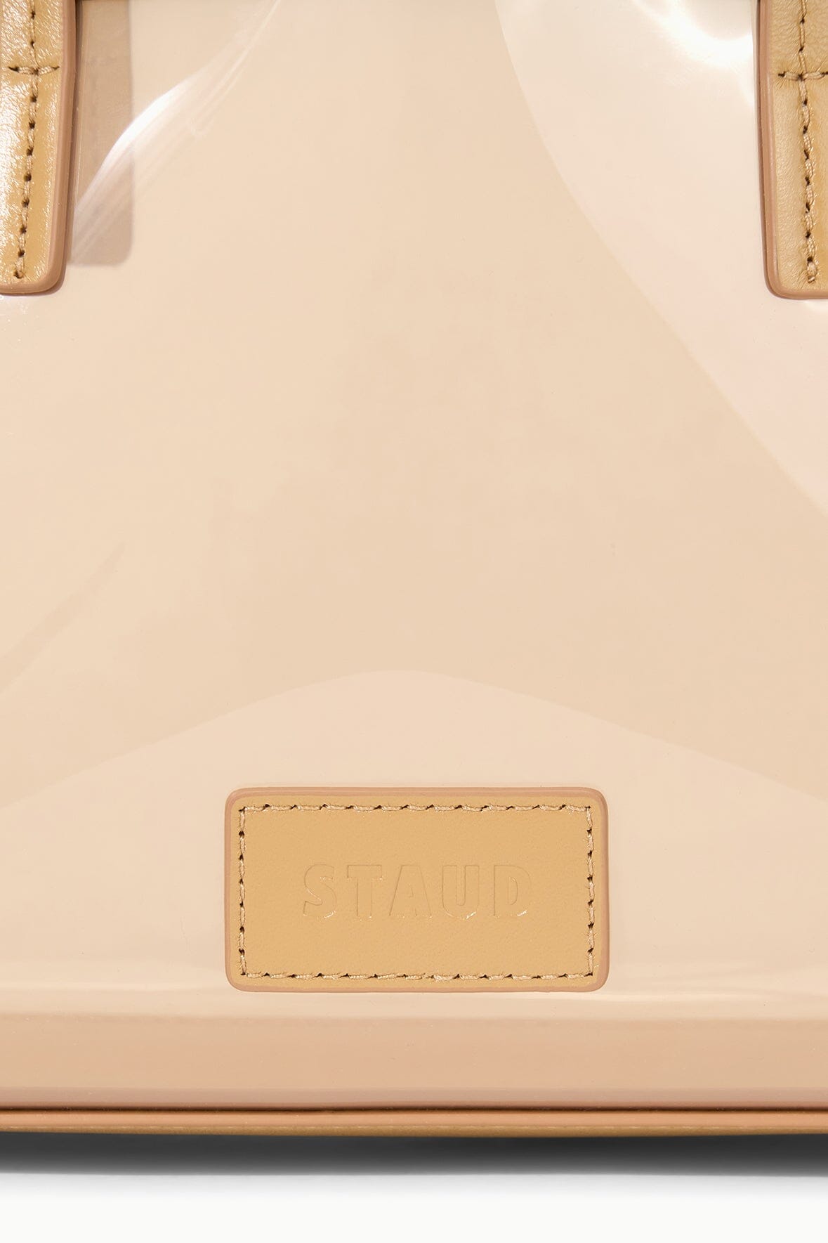 STAUD Handbags Christos Mini Tote Camel