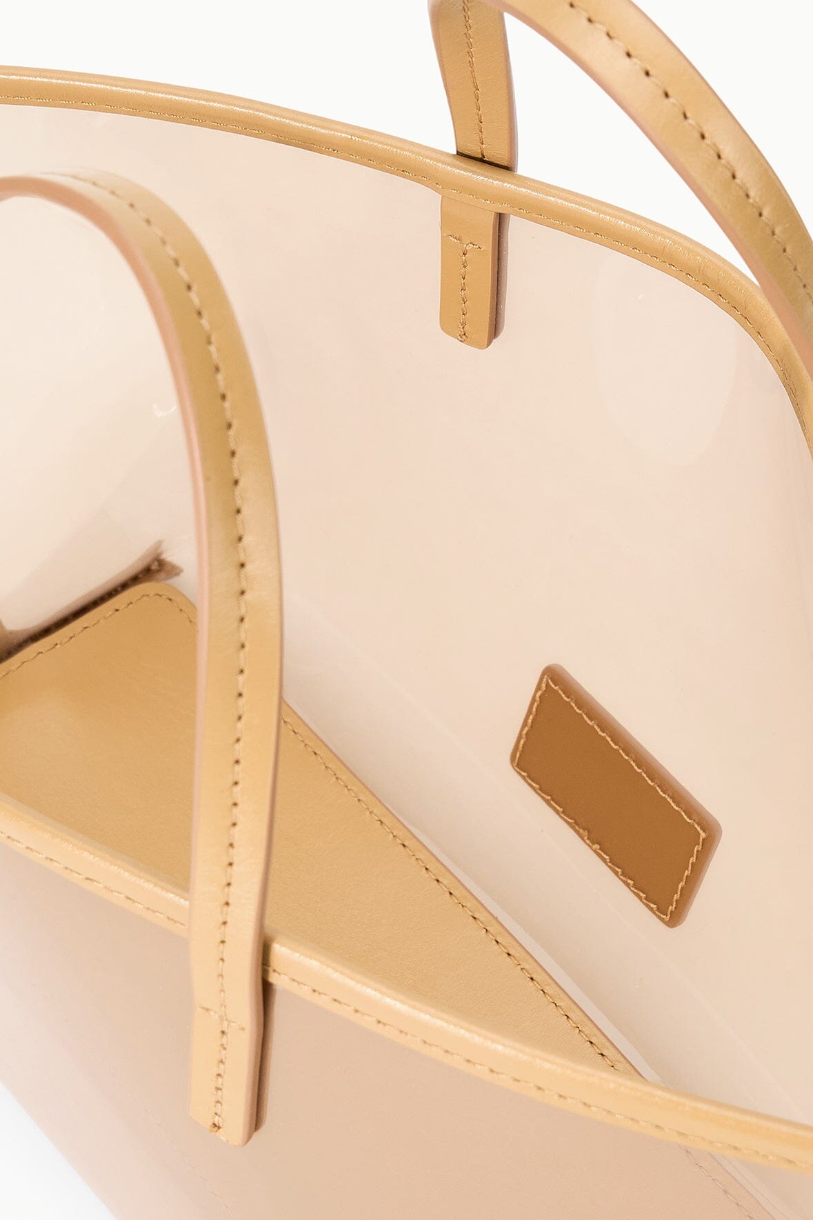 STAUD Handbags Christos Mini Tote Camel