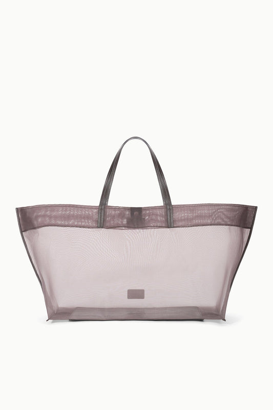 STAUD Handbags Christos Large Mesh Tote Espresso