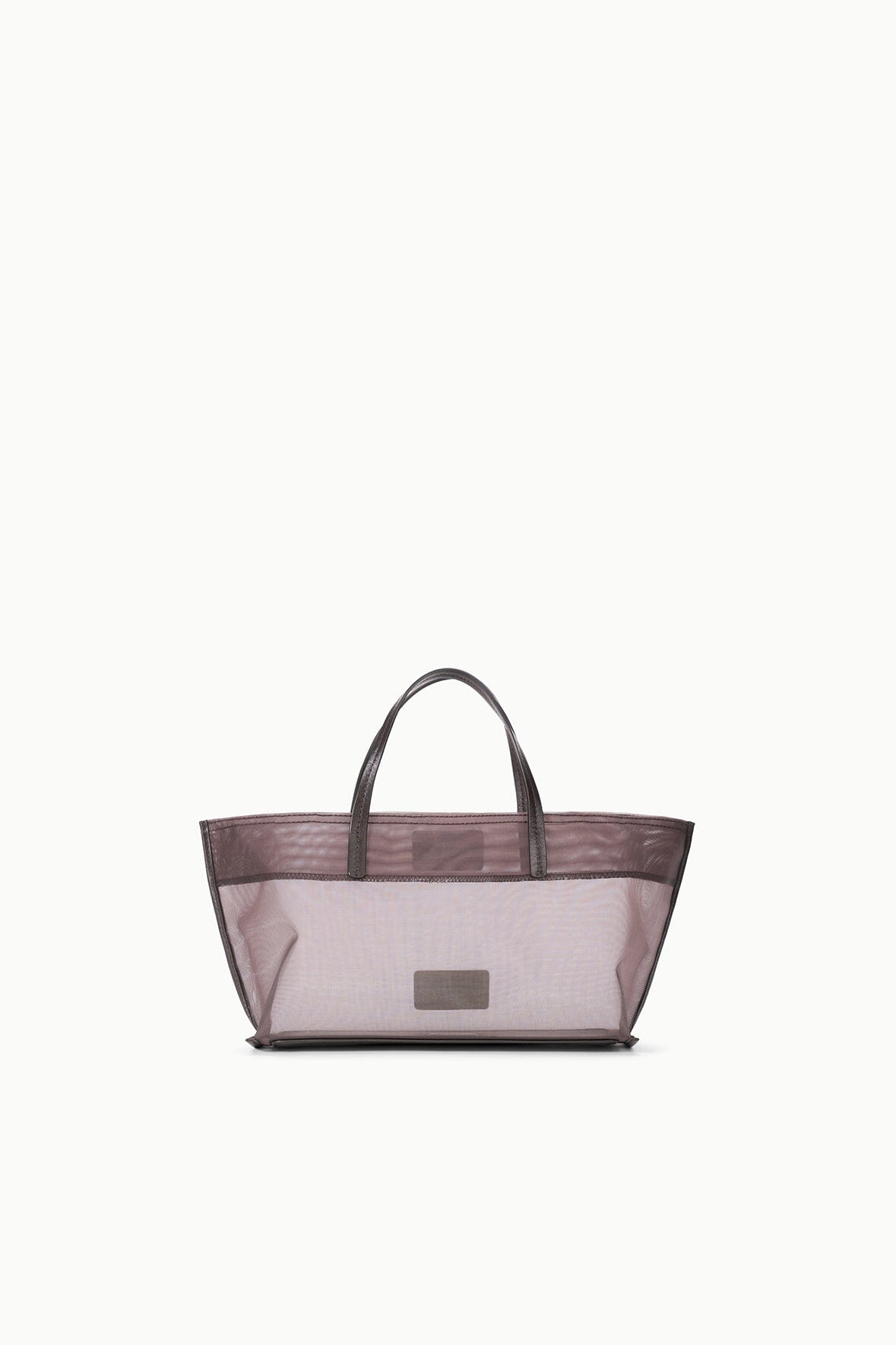 STAUD Handbags Christos Mini Mesh Tote Espresso