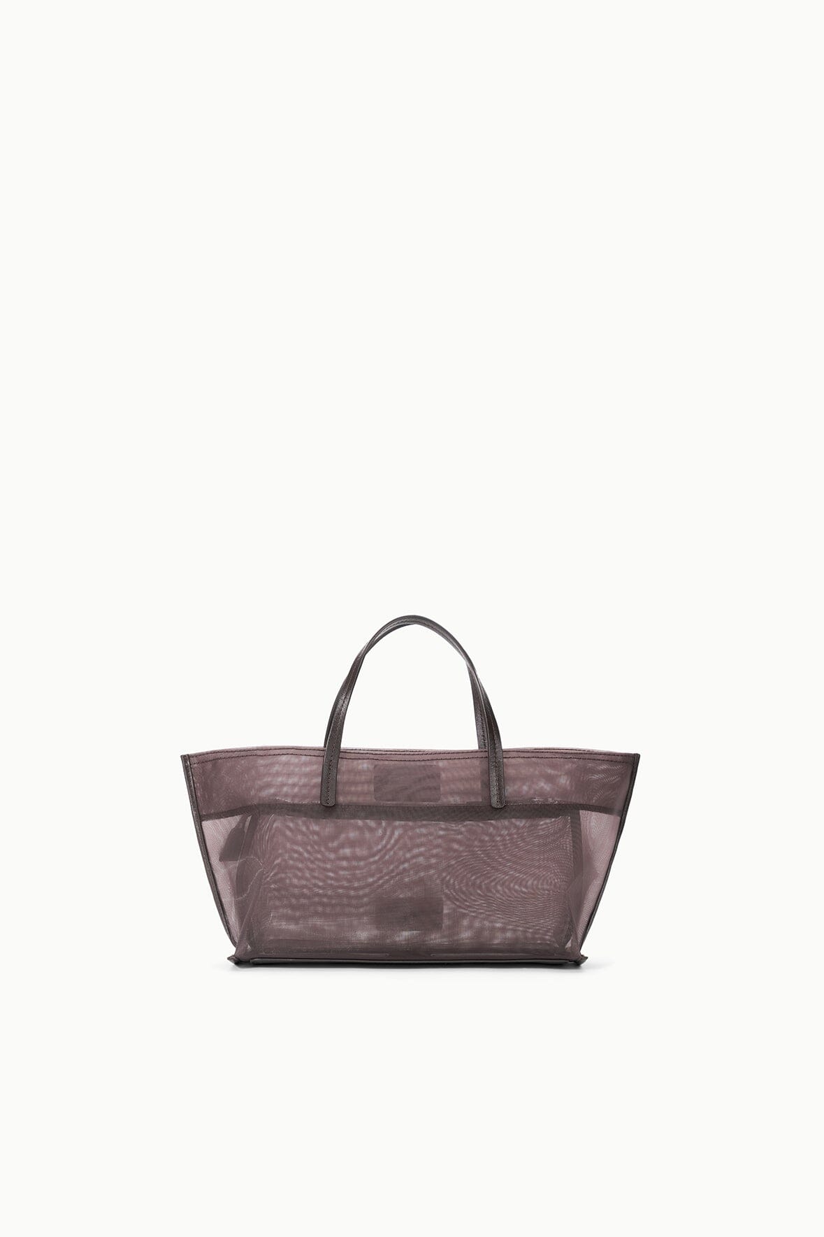 STAUD Handbags Christos Mini Mesh Tote Espresso