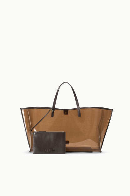 STAUD Handbags Christos Large Tote Espresso
