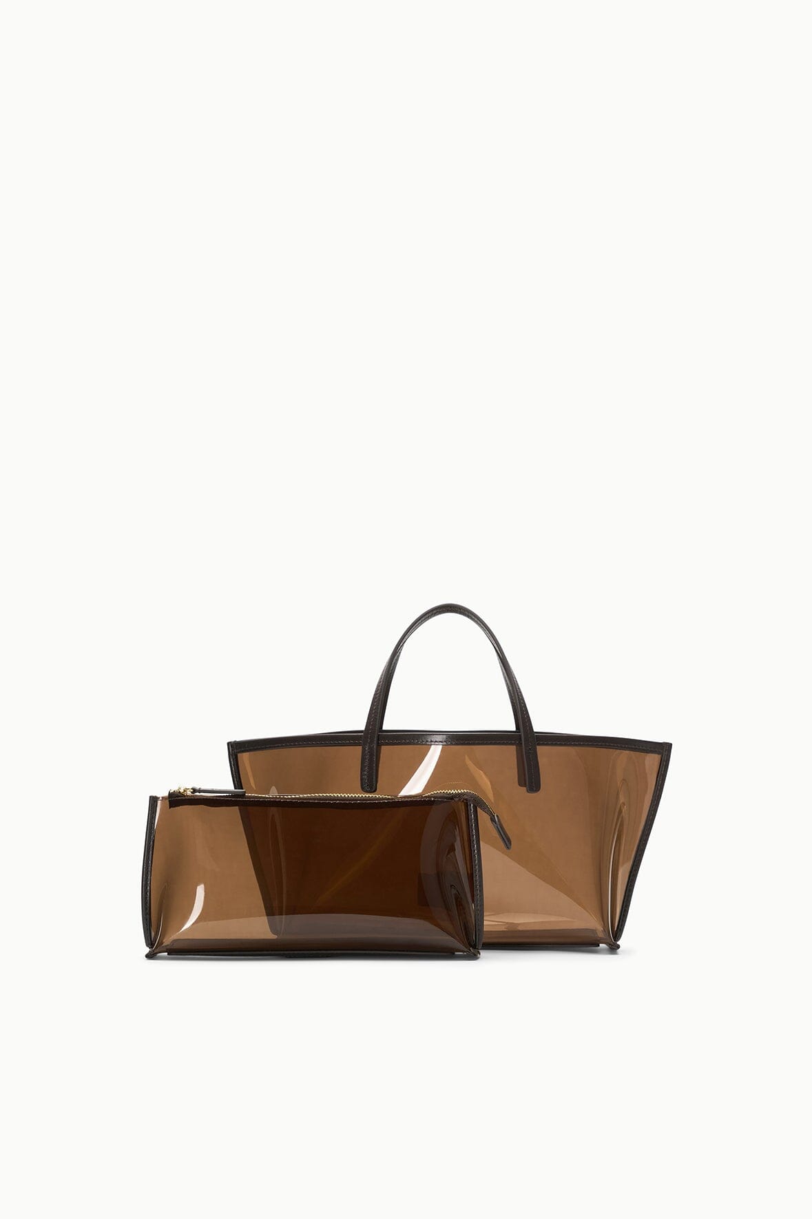 STAUD Handbags Christos Mini Tote Espresso