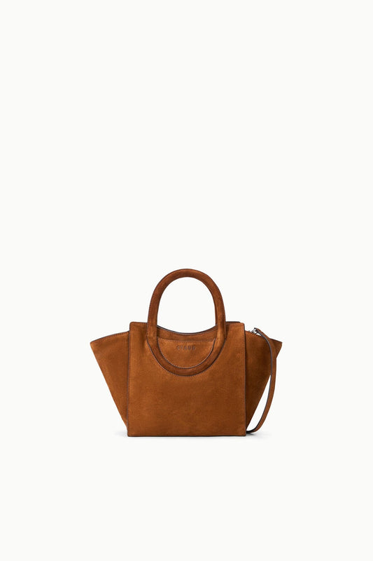 STAUD Handbags Maude Mini Tote Tabac