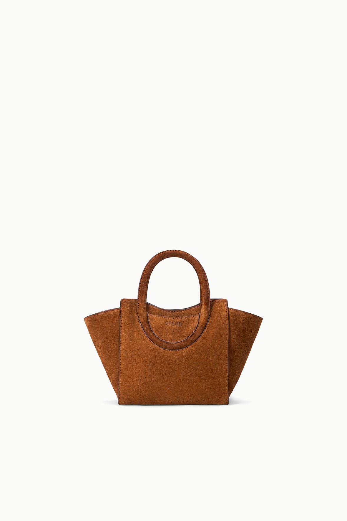 STAUD Handbags Maude Mini Tote Tabac