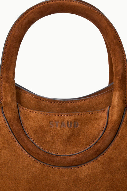 STAUD Handbags Maude Mini Tote Tabac