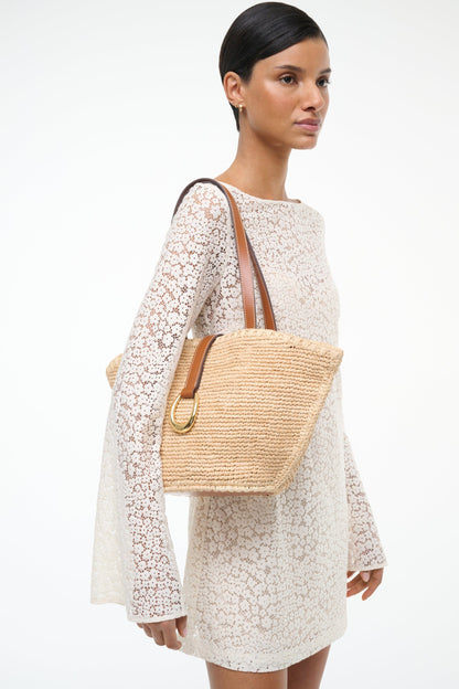 STAUD Handbags Vista Tote Natural/Tan