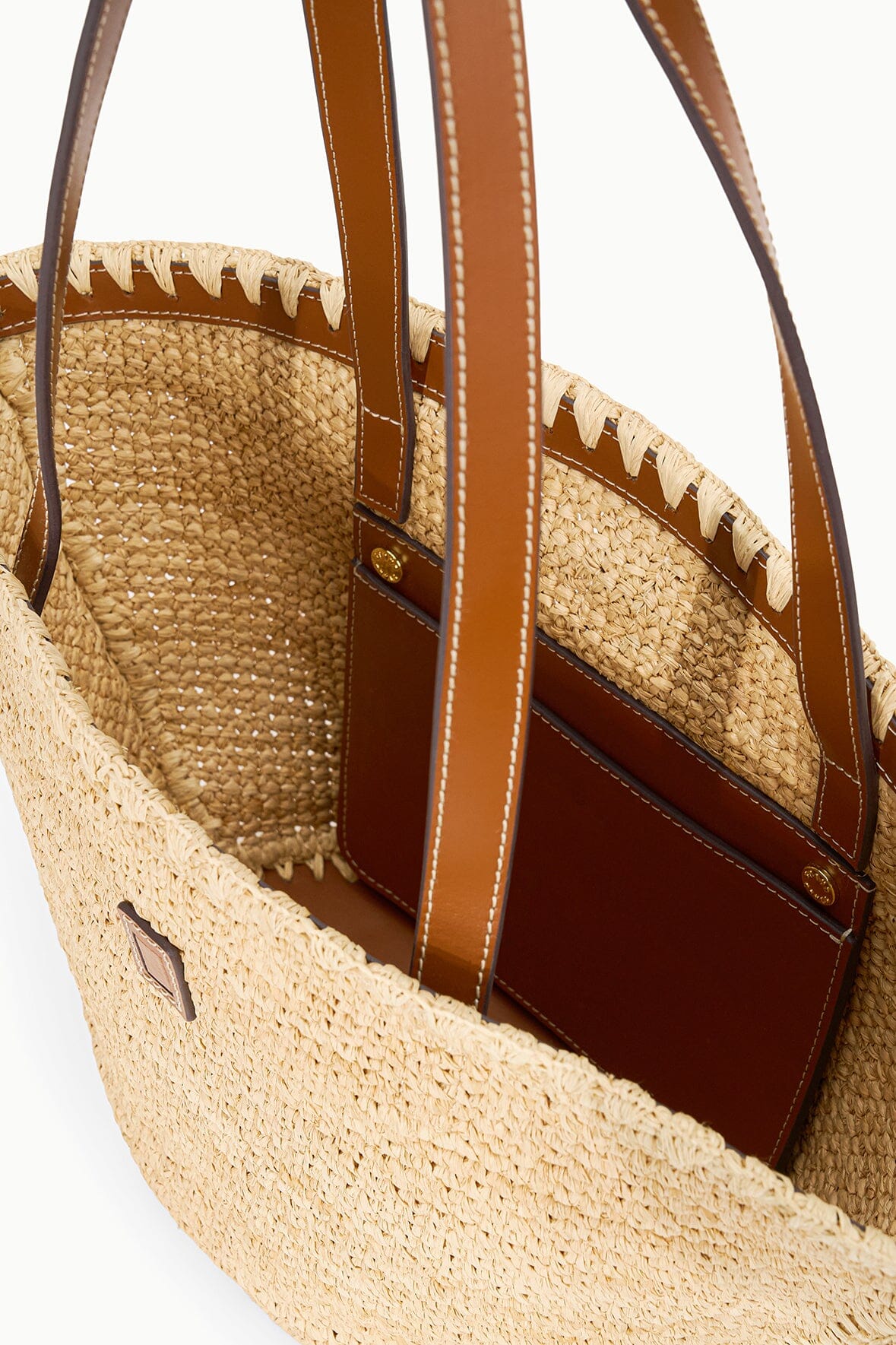 STAUD Handbags Vista Tote Natural/Tan