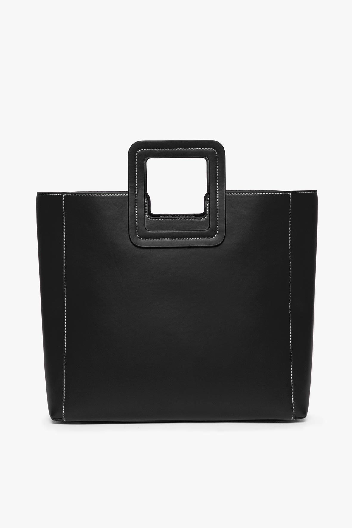 STAUD Handbags Shirley Leather Bag - Black