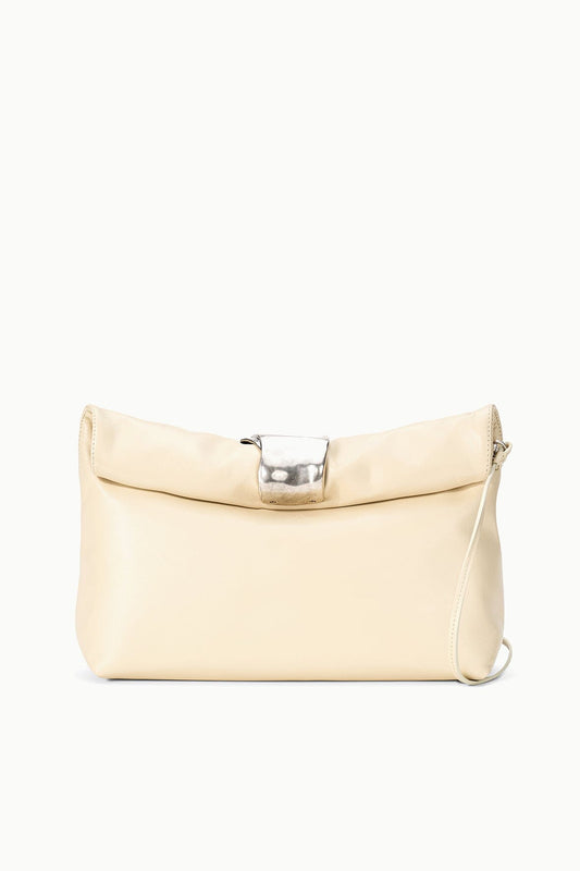 STAUD Handbags Cuff Clutch Cream
