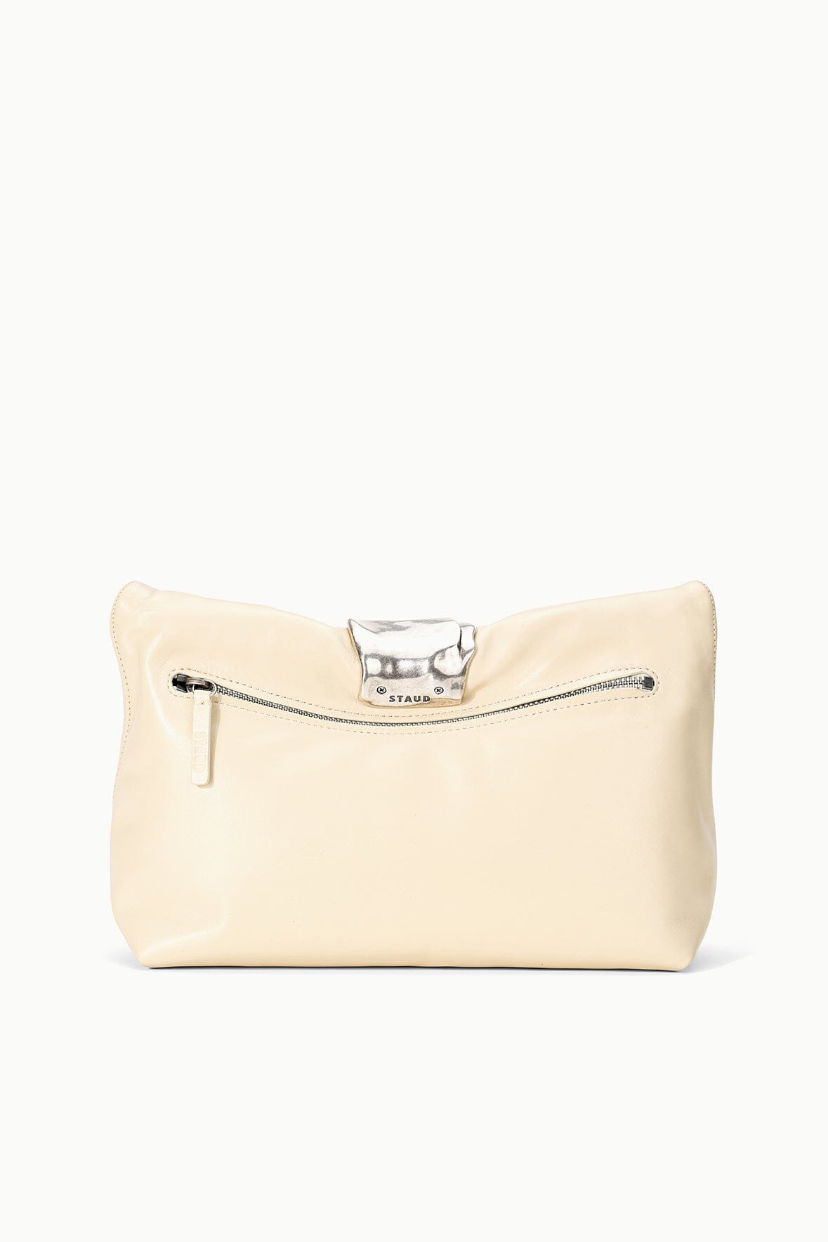STAUD Handbags Cuff Clutch Cream