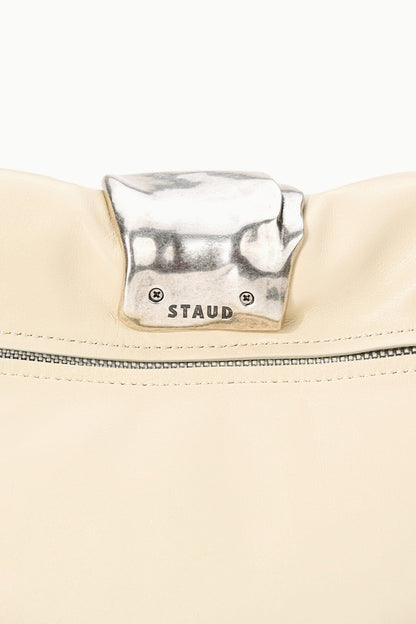 STAUD Handbags Cuff Clutch Cream