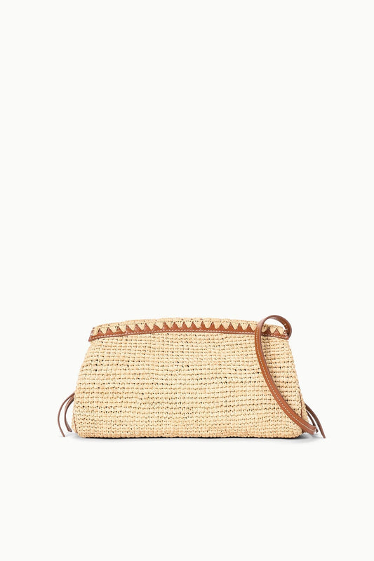 STAUD Handbags Maude Convertible Clutch Natural Tan