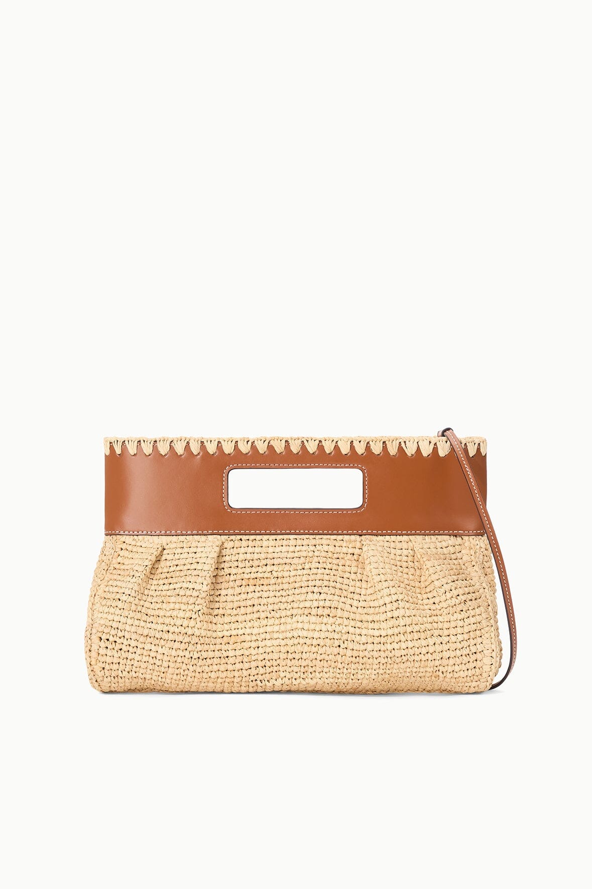 STAUD Handbags Lena Clutch Natural/Tan