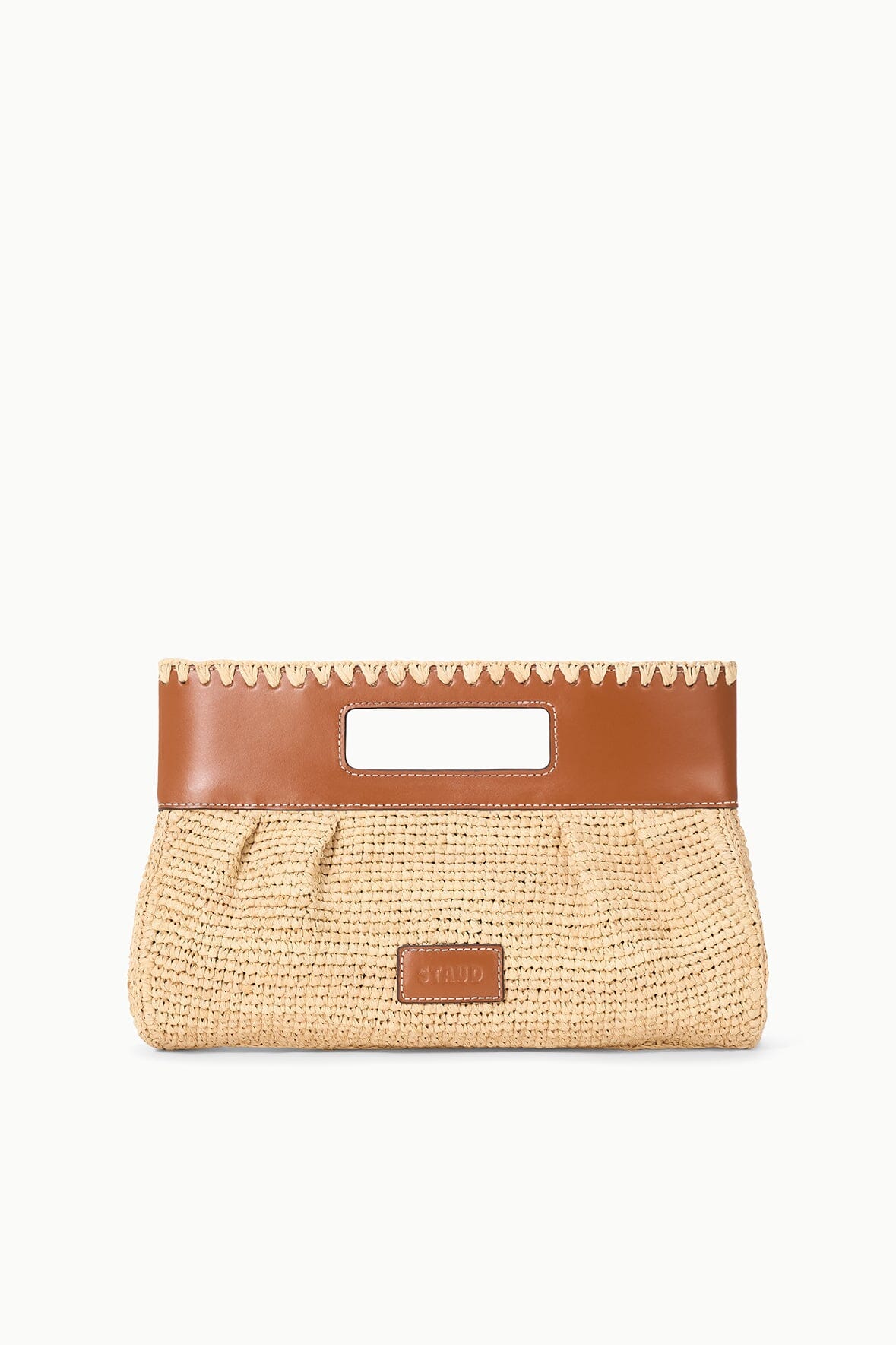 STAUD Handbags Lena Clutch Natural/Tan