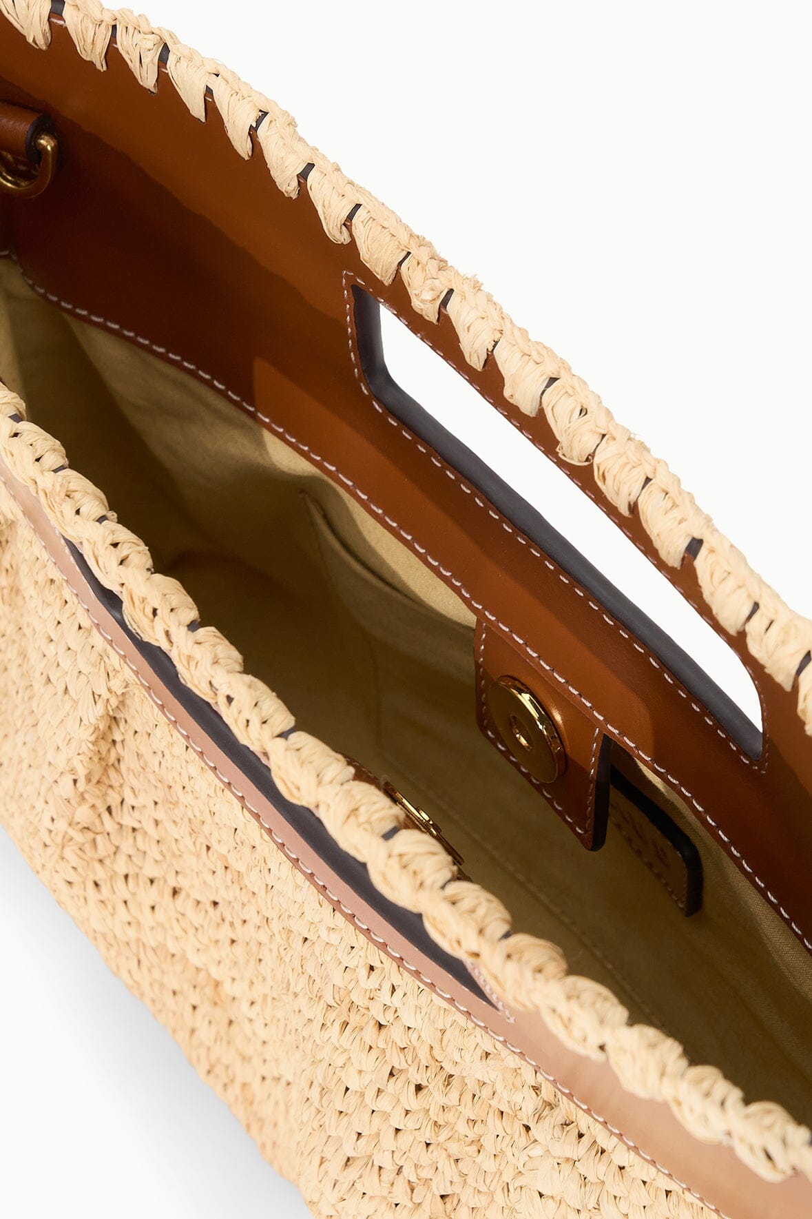 STAUD Handbags Lena Clutch Natural/Tan