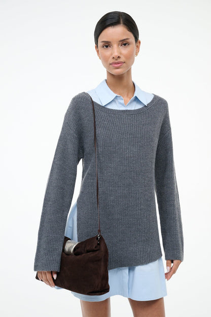 STAUD Handbags Cuff Clutch Espresso
