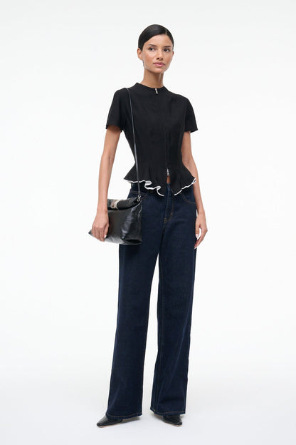 STAUD Handbags Cuff Clutch Black