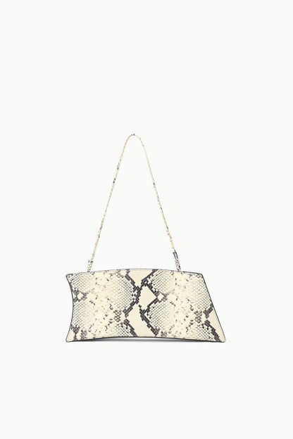 STAUD Handbags Coco Shoulder Bag White Snake
