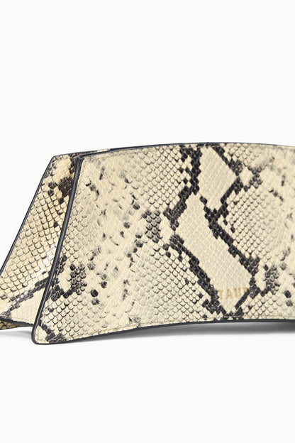 STAUD Handbags Coco Shoulder Bag White Snake