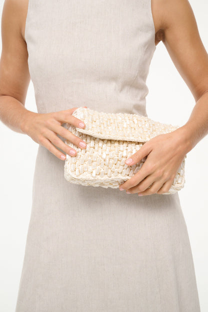 STAUD Handbags|Dresses Timmy Convertible Shoulder Bag Cream