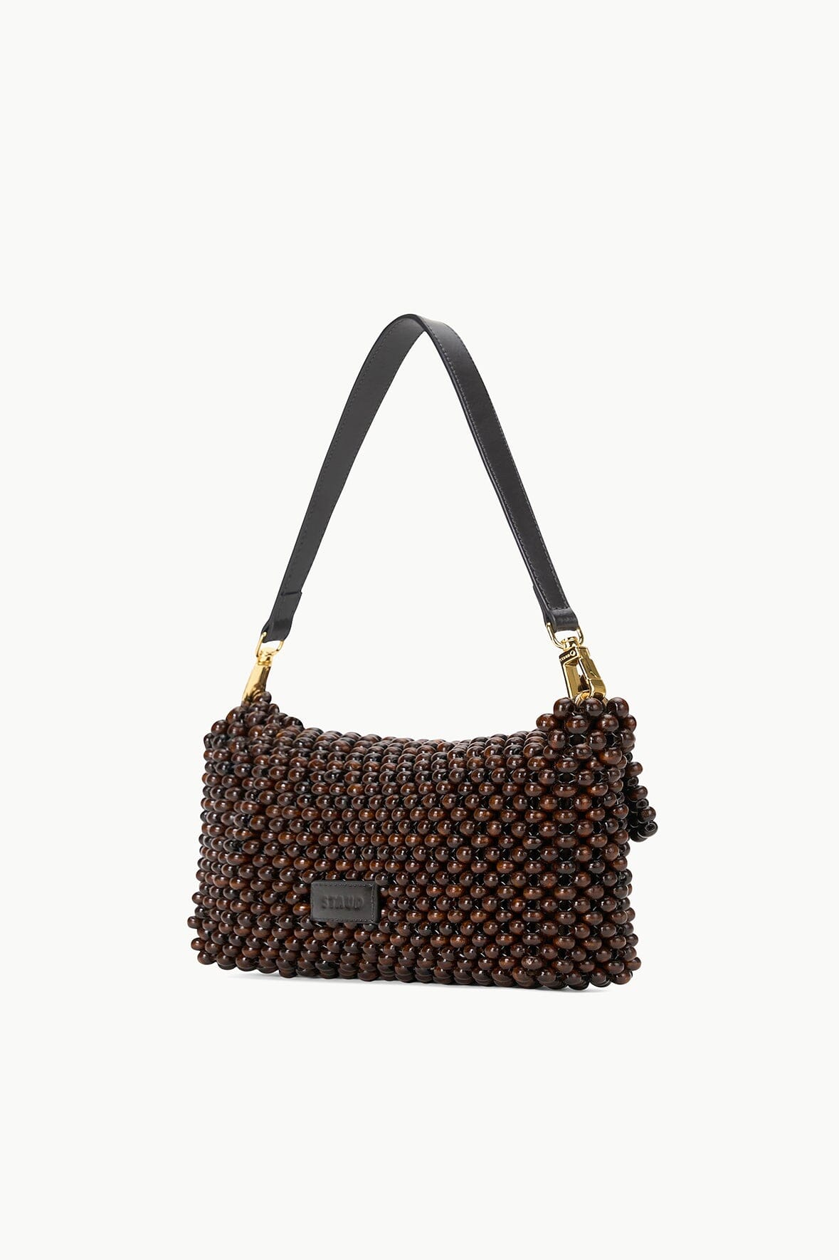 STAUD Handbags Timmy Shoulder Bag Dark Brown