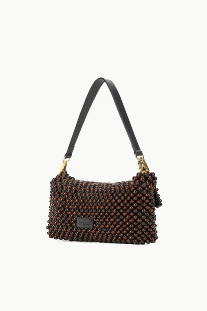 STAUD Handbags Timmy Shoulder Bag Dark Brown