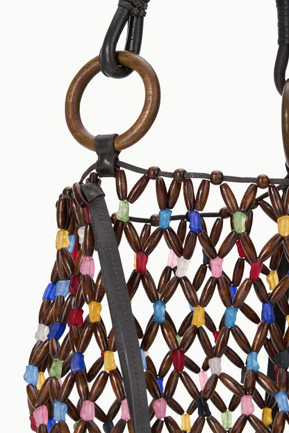STAUD Handbags Del Mar Bucket Bag Sea Glass Multi