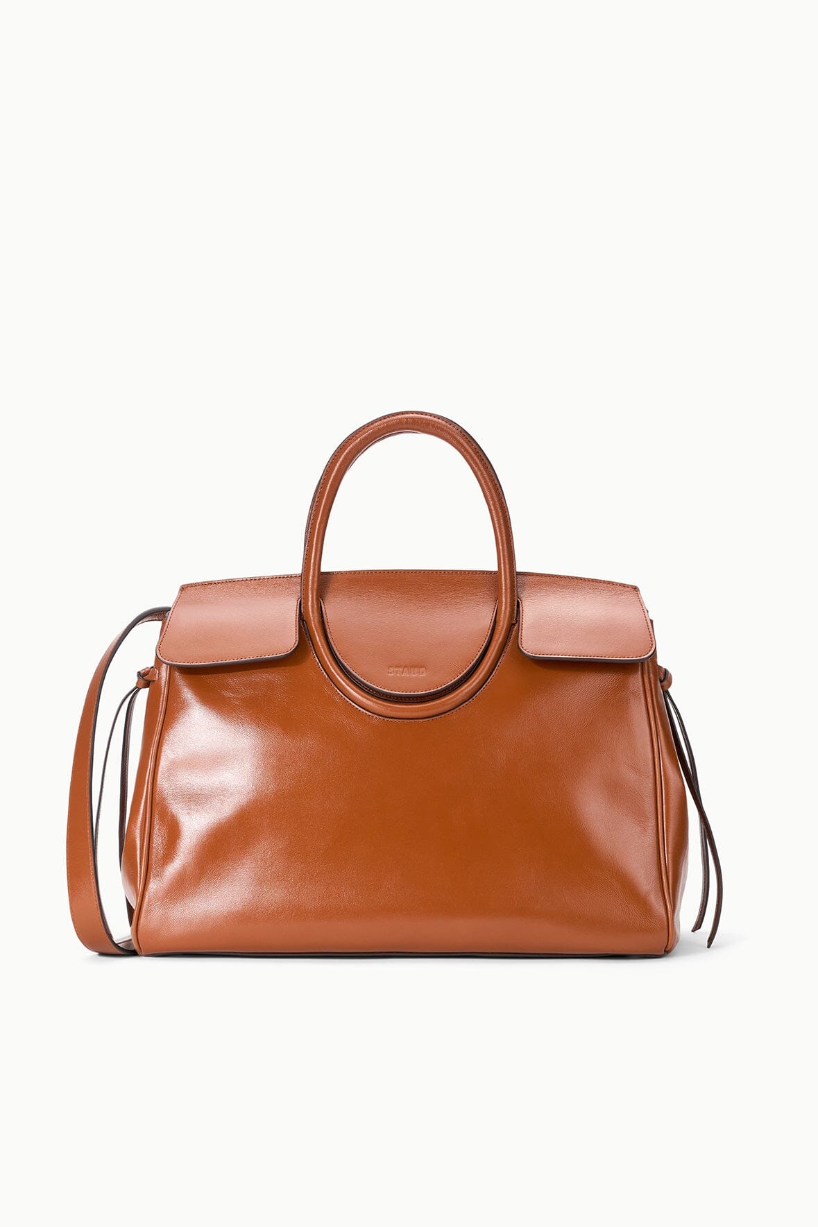 STAUD Handbags Maude Carryall Tabac