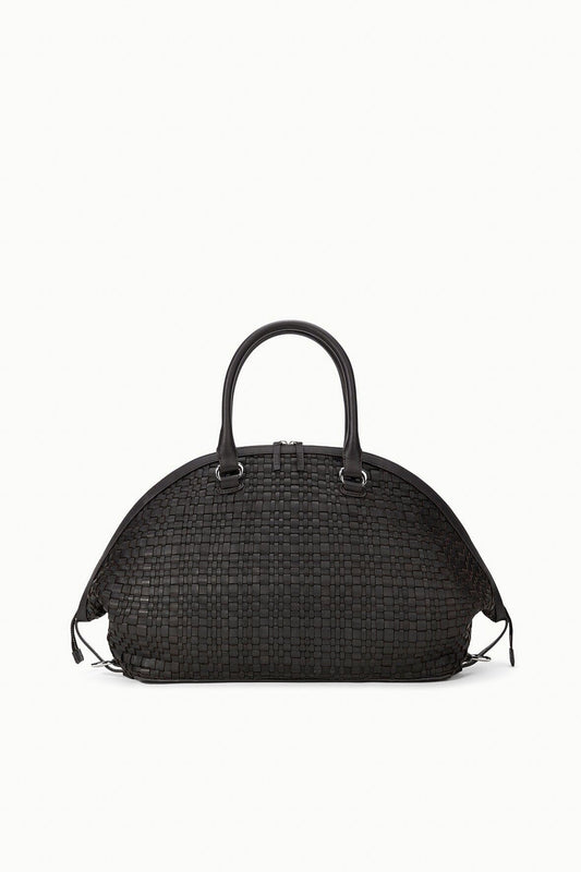 STAUD Handbags|Sale Hester Satchel Espresso Woven