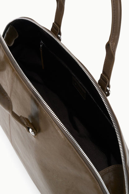 STAUD Handbags Hester Satchel Truffle