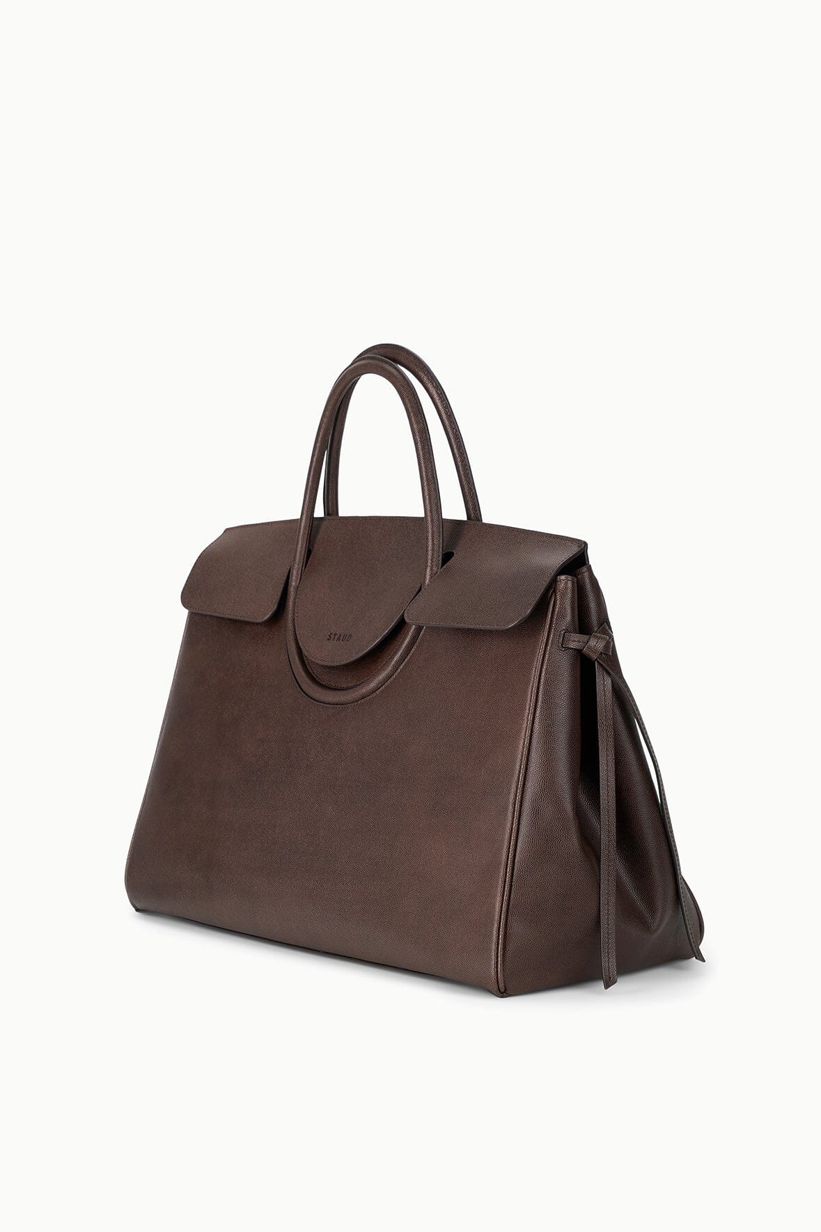 STAUD Handbags Large Maude Carryall Espresso