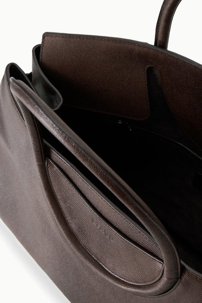 STAUD Handbags Large Maude Carryall Espresso