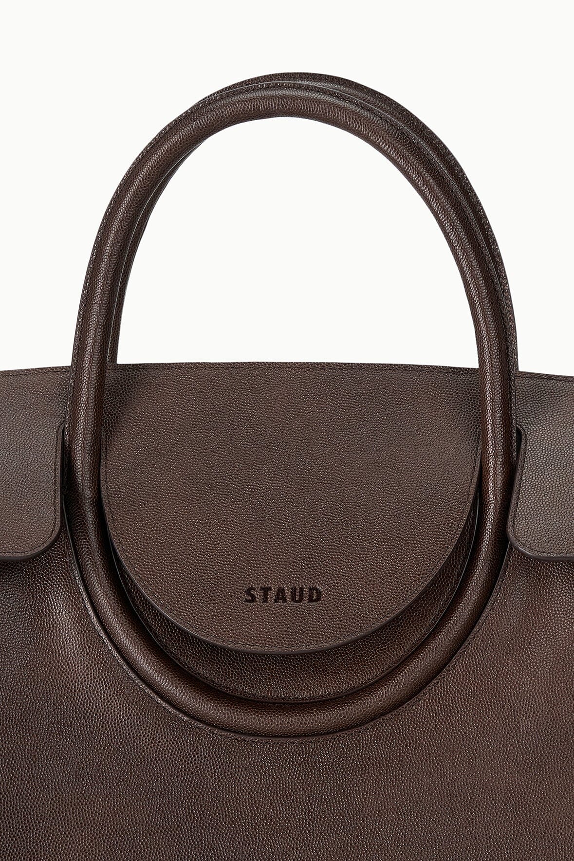 STAUD Handbags Large Maude Carryall Espresso