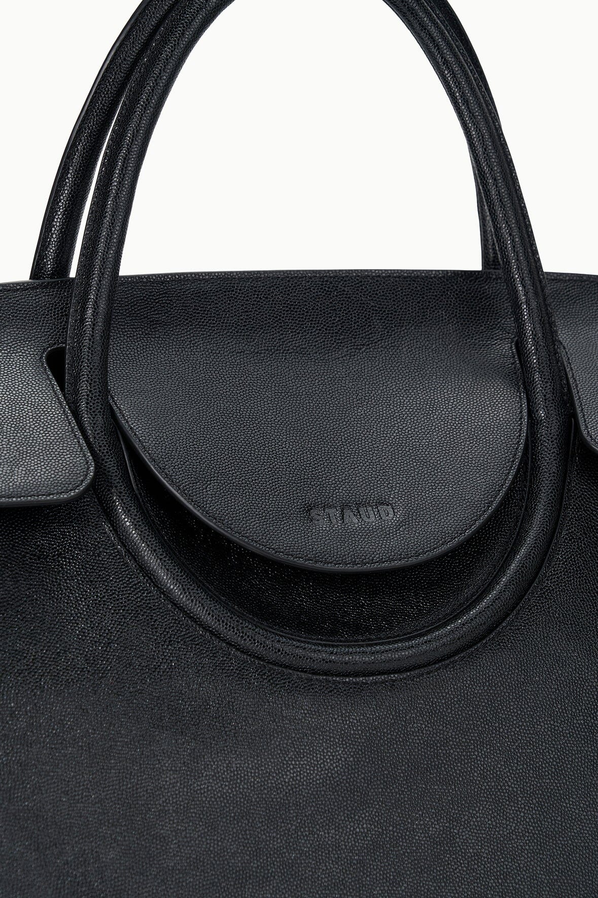 STAUD Handbags Large Maude Carryall Black