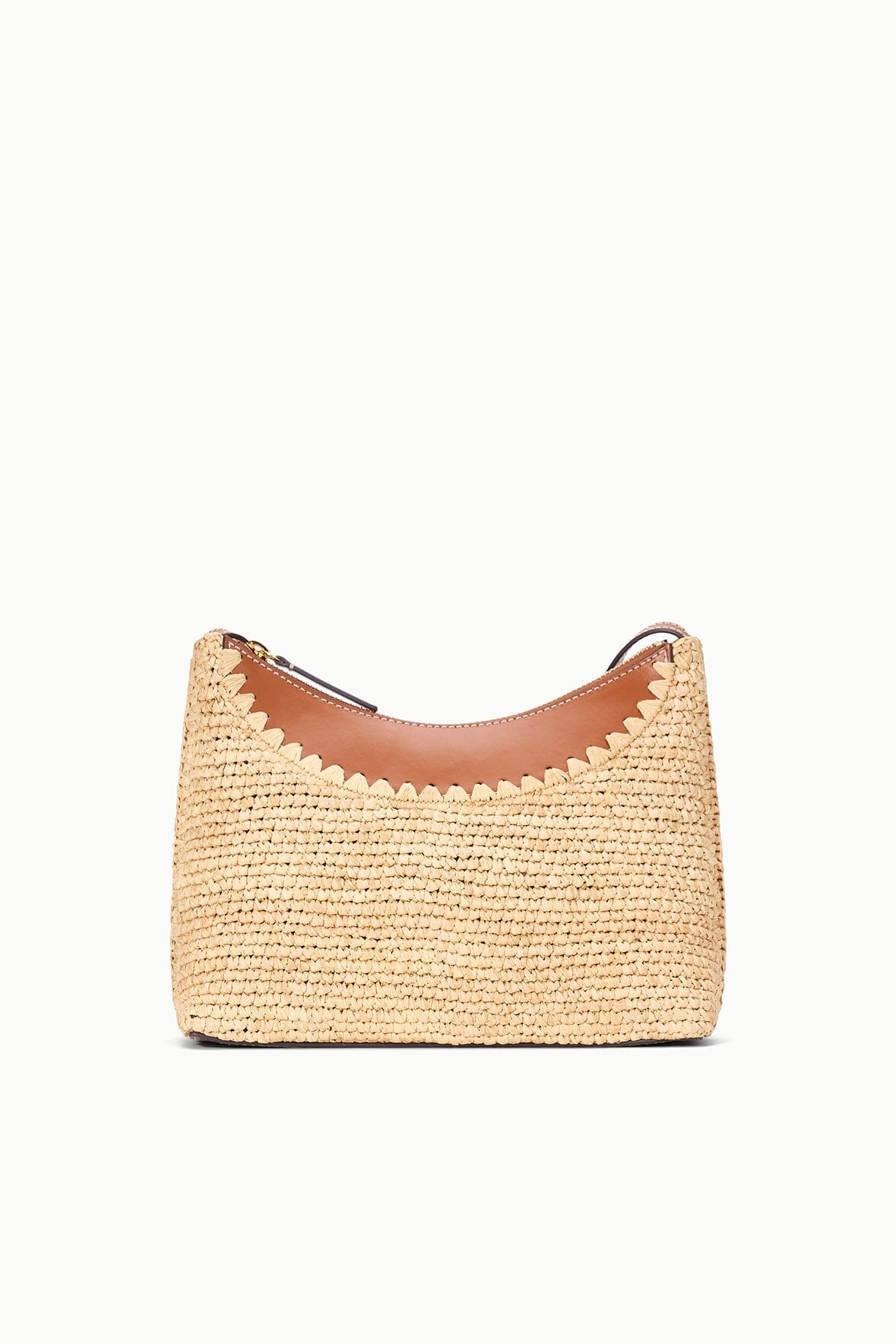 STAUD Handbags Rowey Raffia Bag Natural Tan