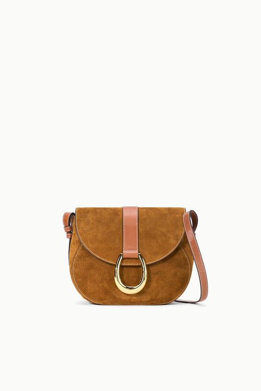 STAUD Handbags Bella Saddle Bag Tan