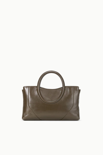 STAUD Handbags Maude Mini Satchel Bag Truffle