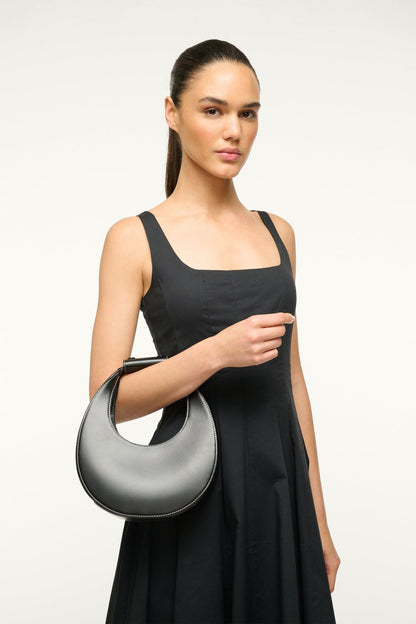 STAUD Handbags Mini Moon Bag - Black