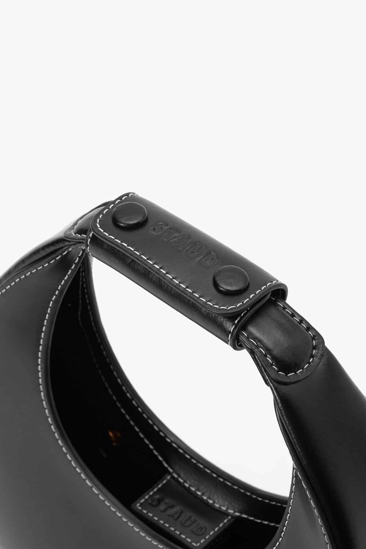 STAUD Handbags Mini Moon Bag - Black