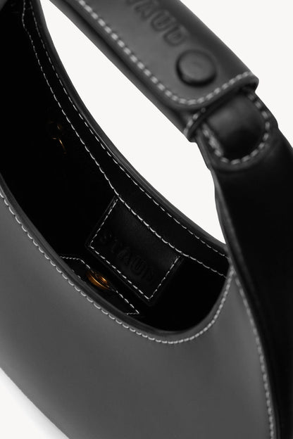 STAUD Handbags Mini Moon Bag - Black