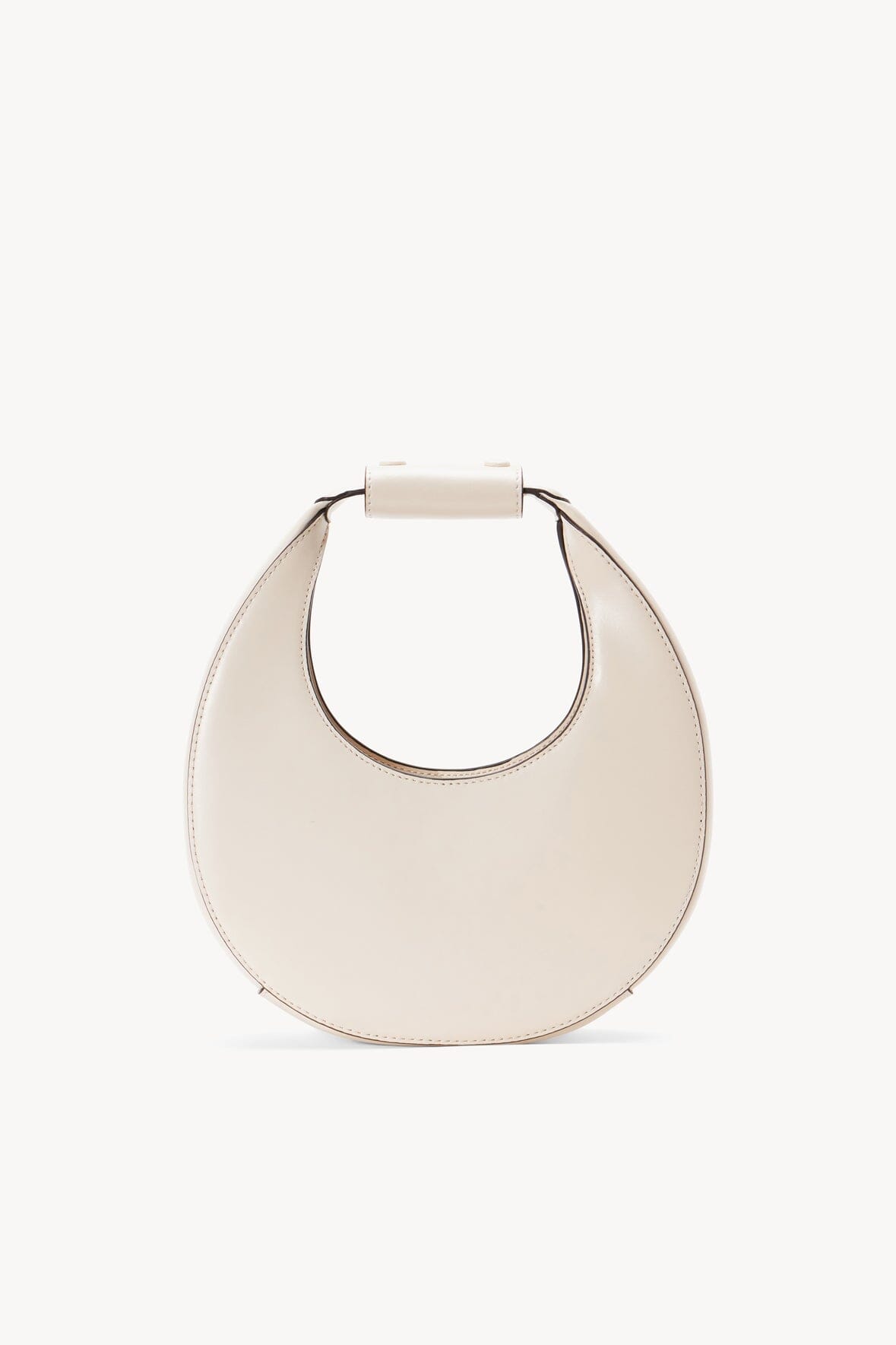 STAUD Handbags Mini Moon Bag - Cream