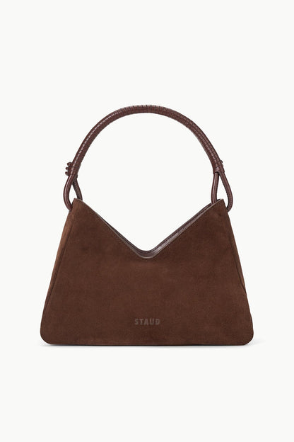 STAUD Handbags Valerie Shoulder Bag Mahogany